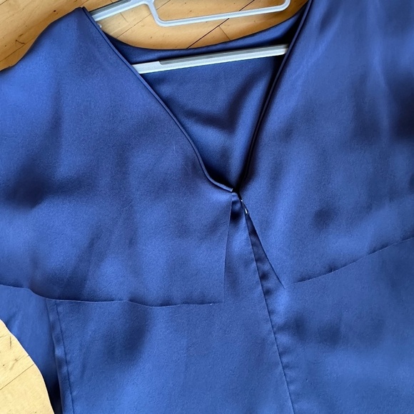 REISS Lucana Cape fluid dress, 6, DH110 - Picture 7 of 7